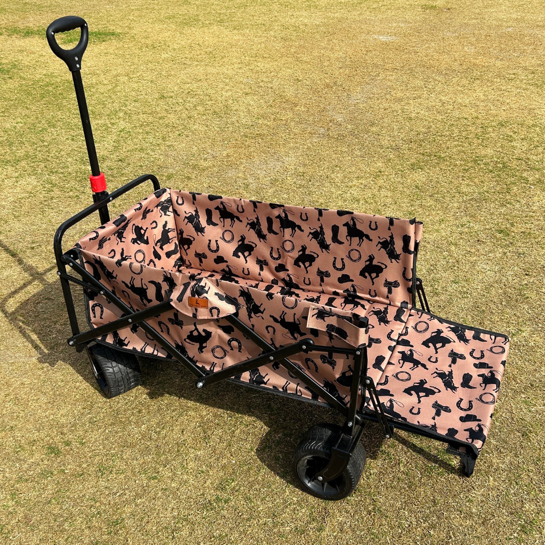 Rodeo Cowboy Tailgate Wagon