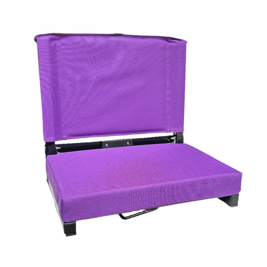 Purple Folding Stadium Seat