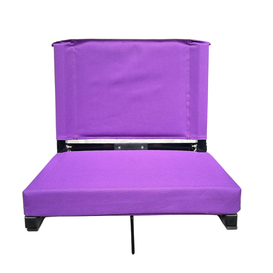 Purple Folding Stadium Seat