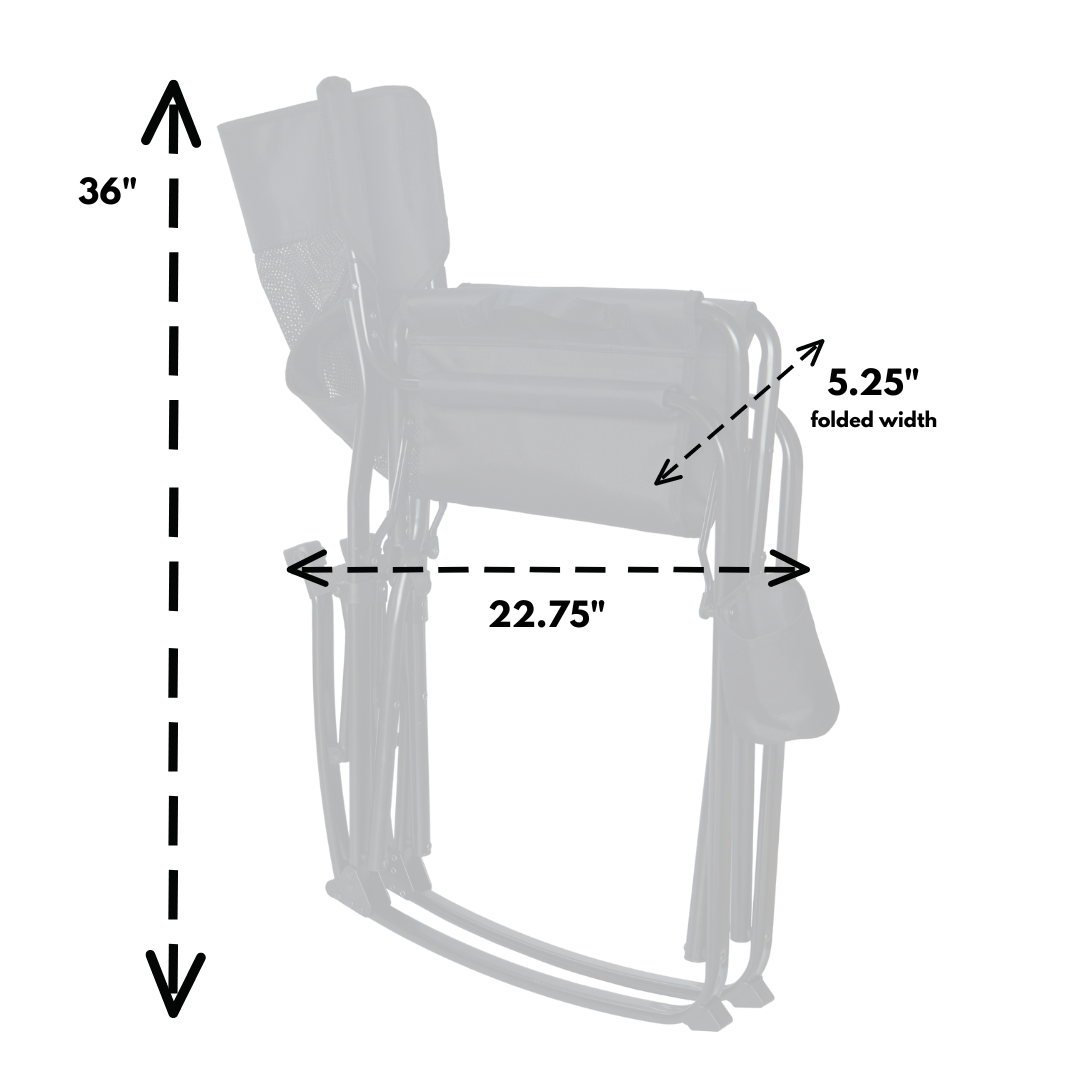 Black Rocking Chair - Final Sale