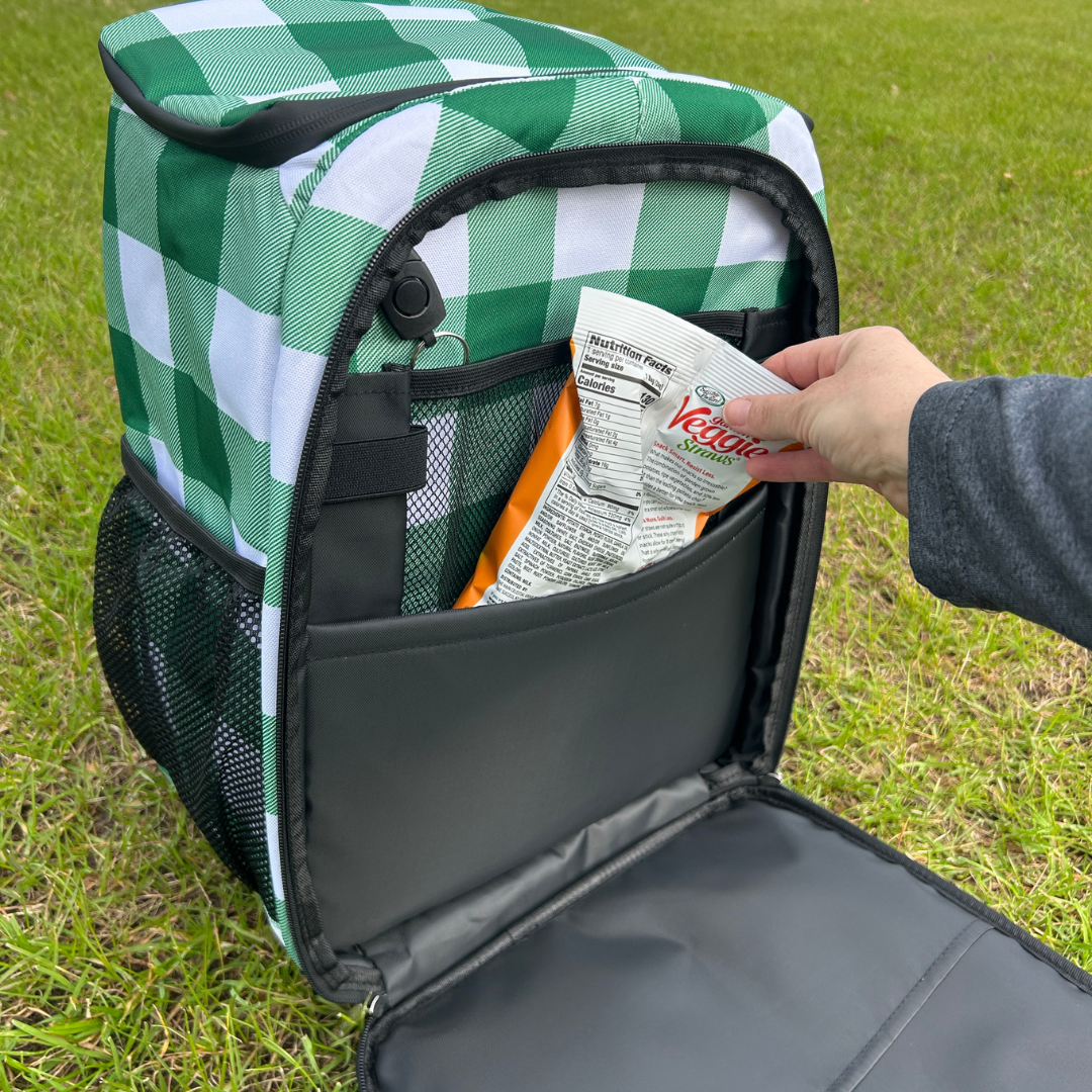 Green Buffalo Backpack Cooler