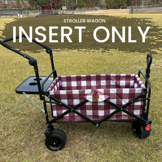 Maroon Buffalo - Stroller Wagon [INSERT]