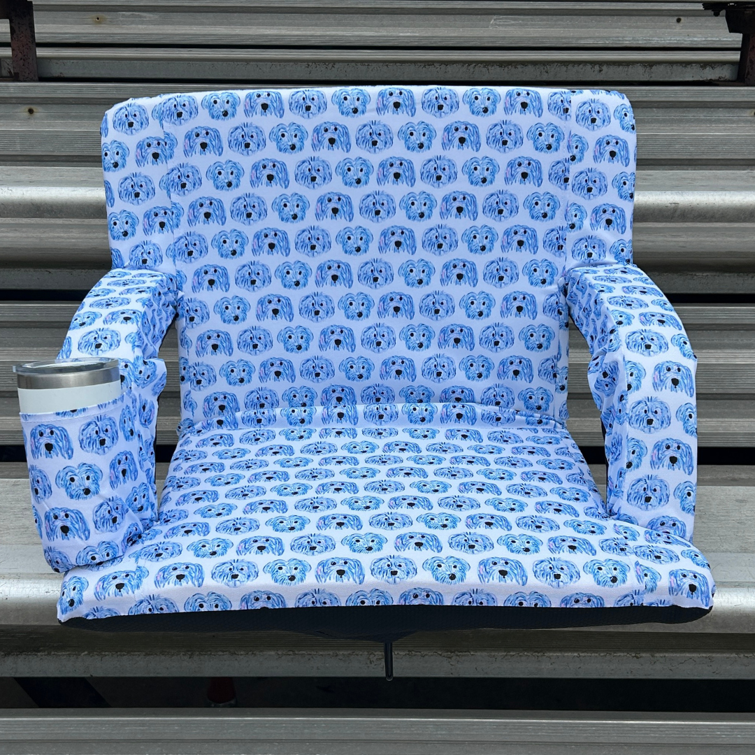 Man's Best Friend 23" Stadium Seat with Armrests