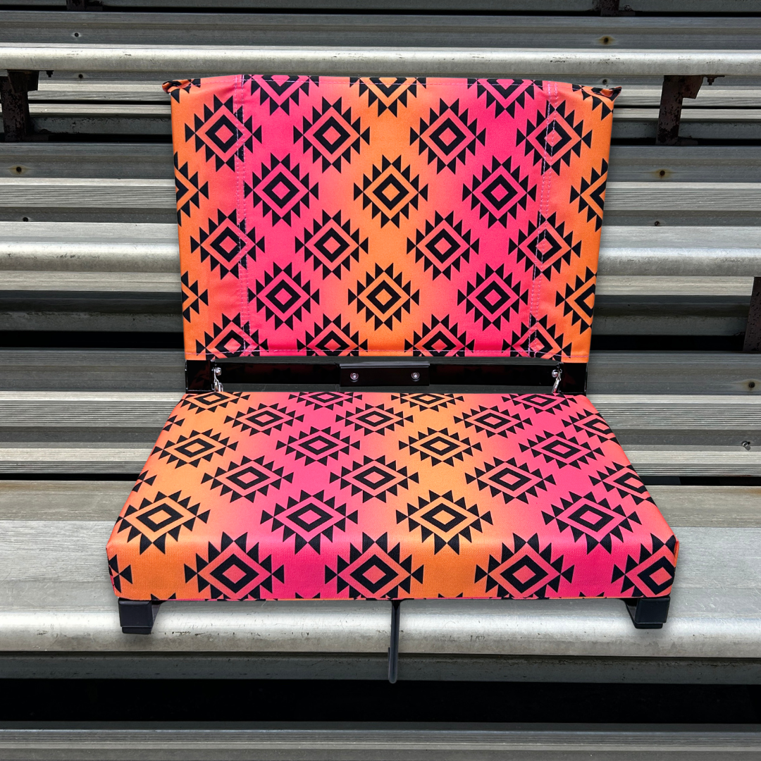 Neon Tribe Folding Stadium Seat