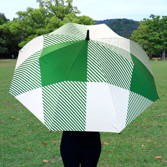 Green Buffalo - UPF 50+ Large Golf Umbrella