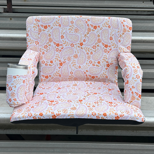 Paisley 23" Stadium Seat with Armrests