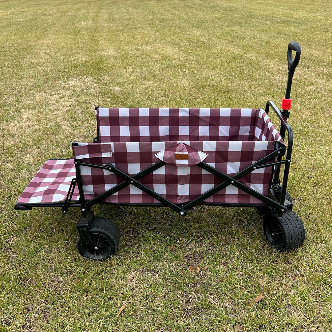 Maroon Buffalo Tailgate Wagon