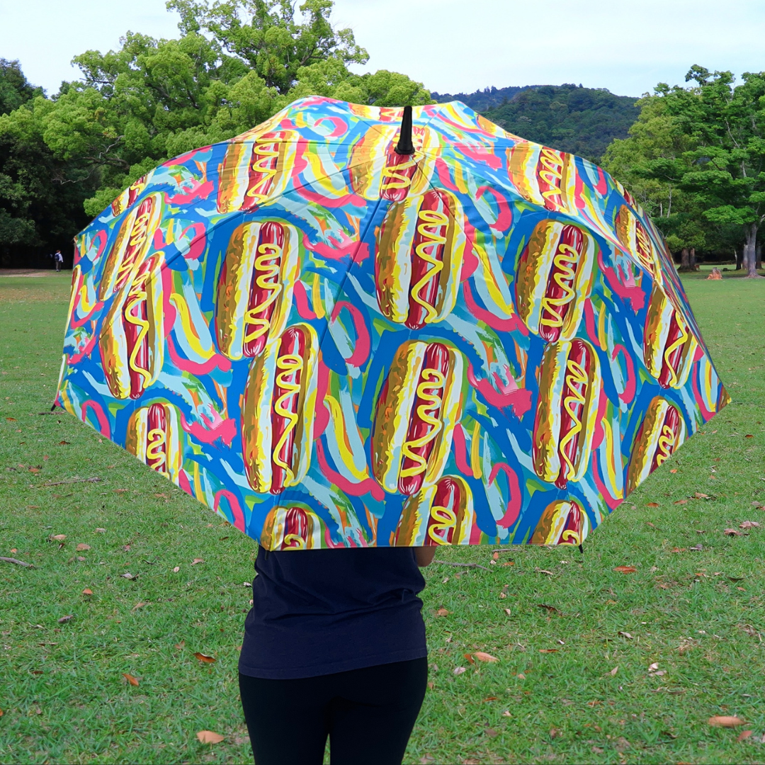 Dinner at the Fields - UPF 50+ Large Golf Umbrella