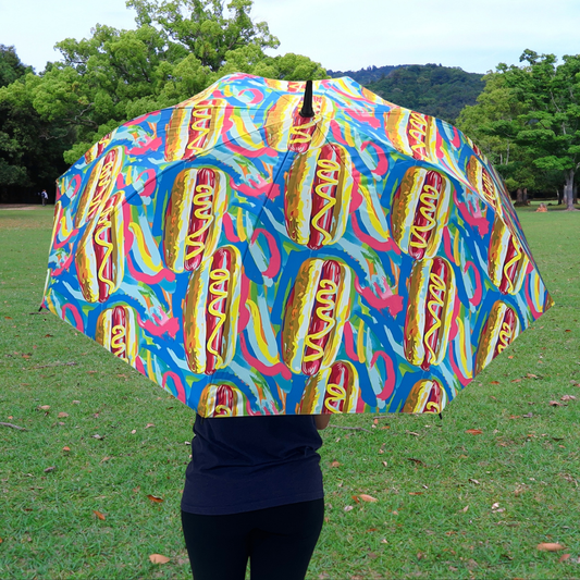 Dinner at the Fields - UPF 50+ Large Golf Umbrella