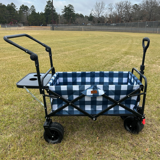 Navy Buffalo Stroller Wagon