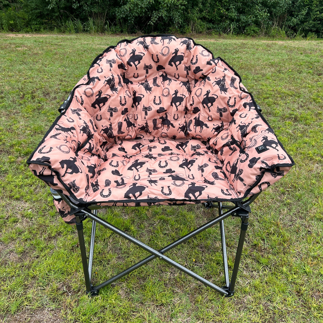 Rodeo Cowboy - Heated Camping Chair