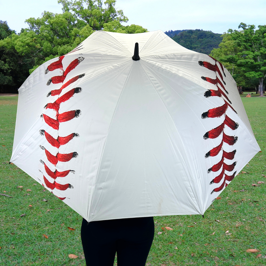 Baseball - UPF 50+ Large Golf Umbrella