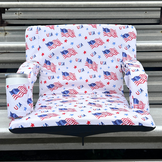 Team USA 23" Stadium Seat with Armrests