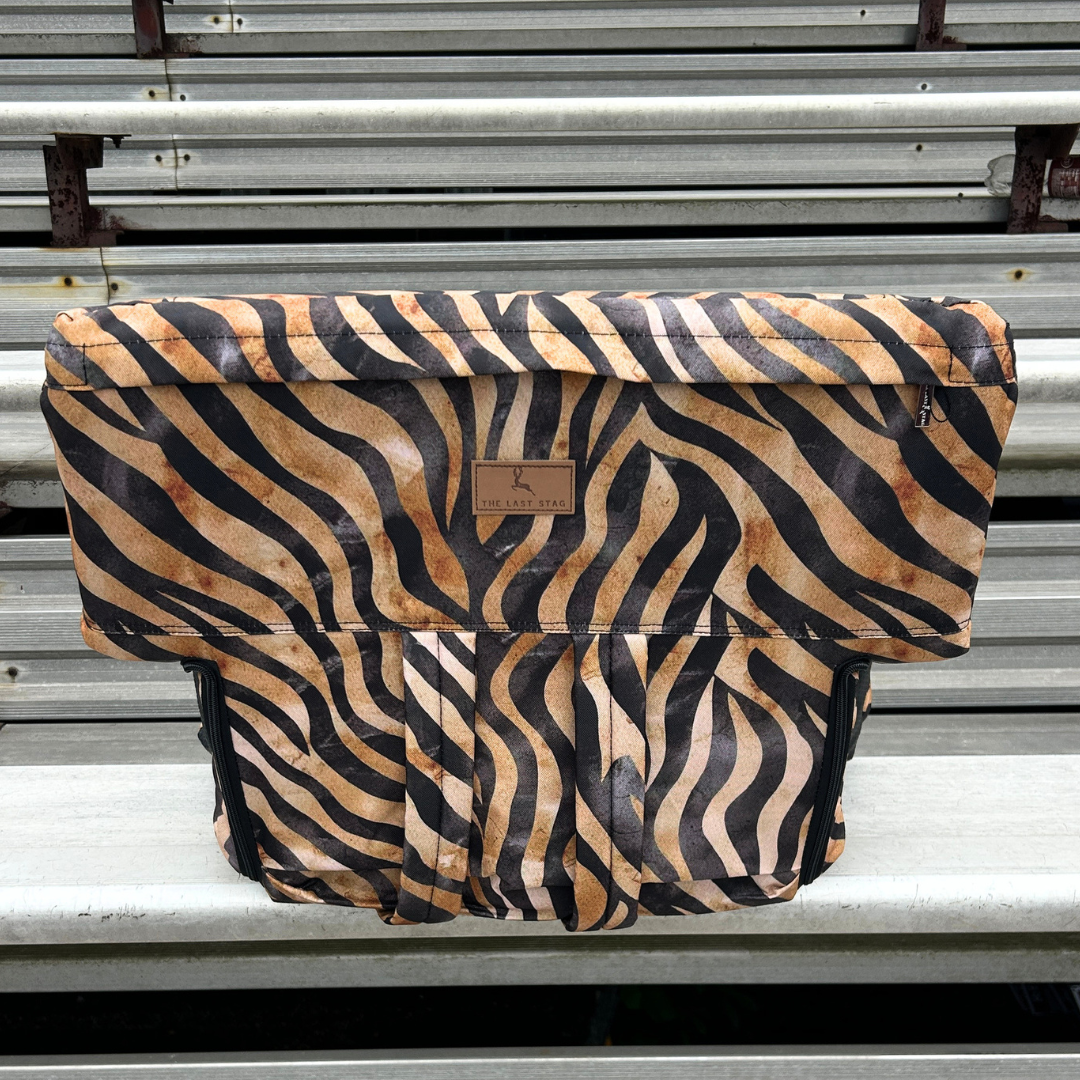 Tiger Stripes 23" Stadium Seat with Armrests
