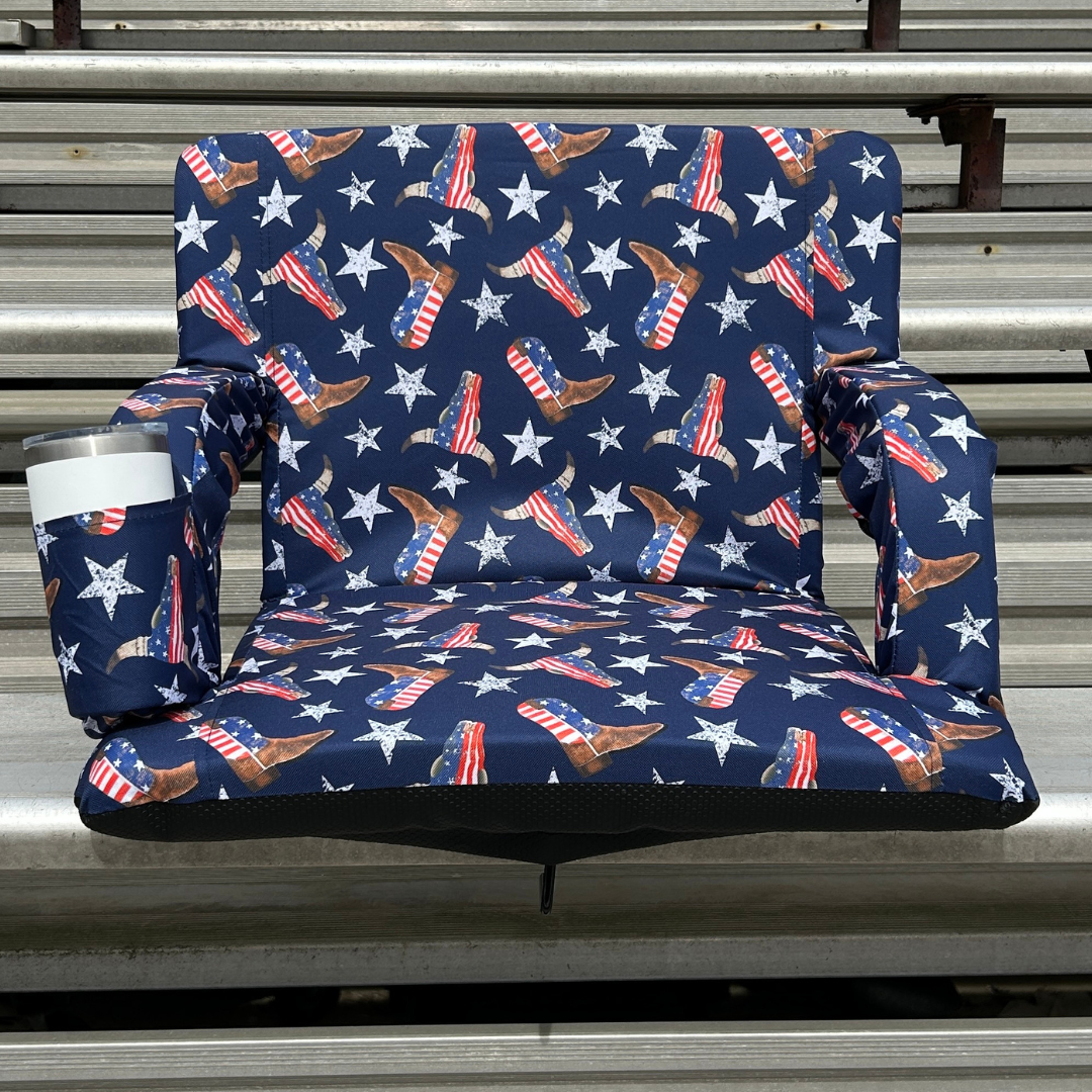American Ranch 23" Stadium Seat with Armrests