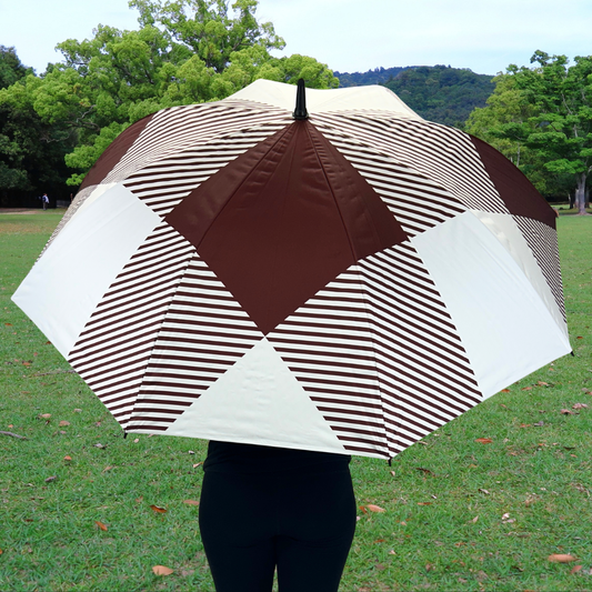 Maroon Buffalo - UPF 50+ Large Golf Umbrella