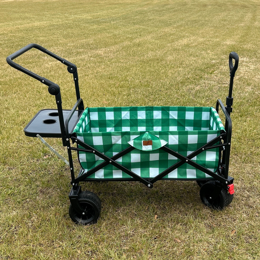 Green Buffalo Stroller Wagon
