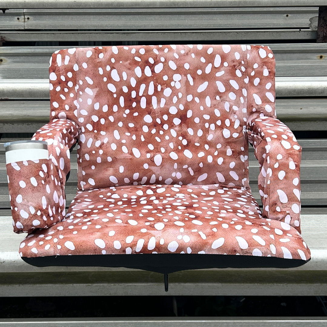 Woodland Fawn 23" Stadium Seat with Armrests