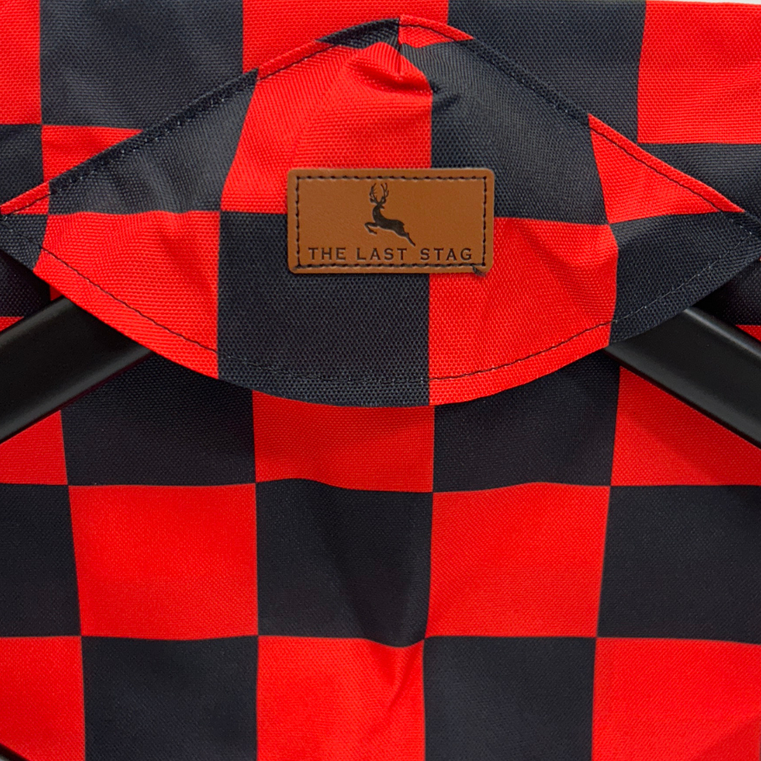 Red Checkerboard Stroller Wagon