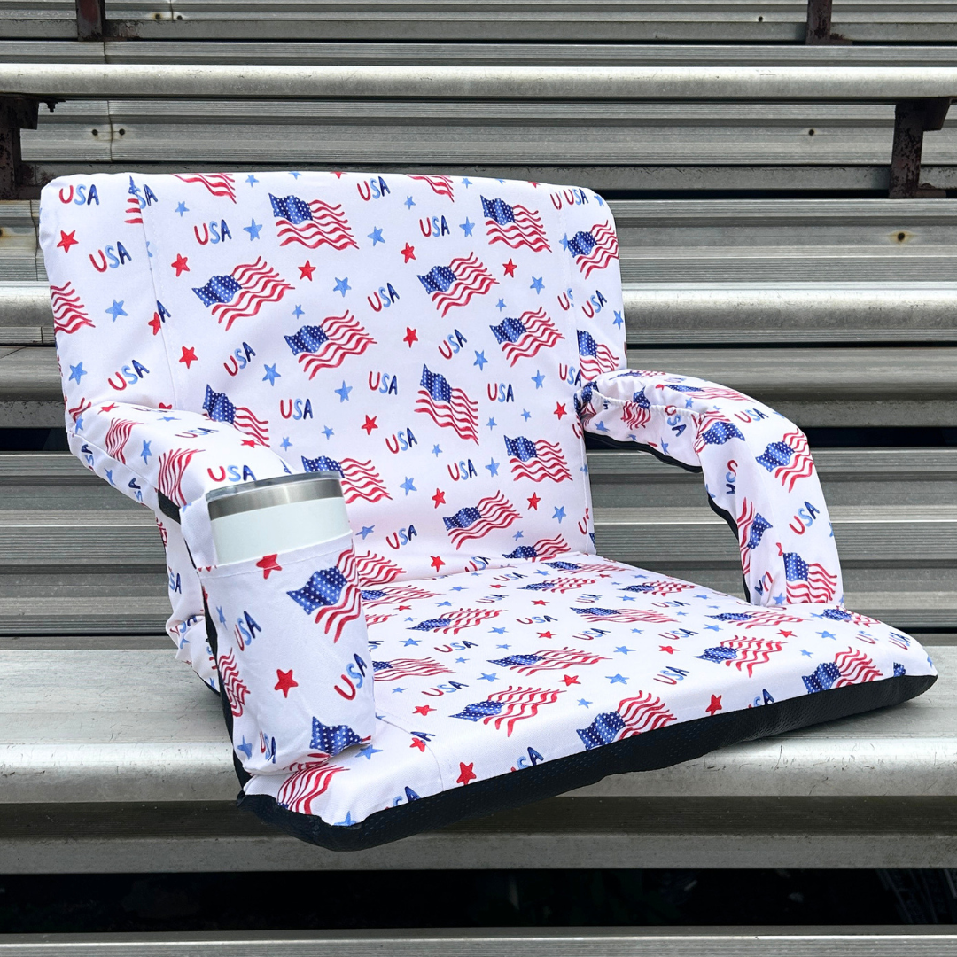 Team USA 23" Stadium Seat with Armrests