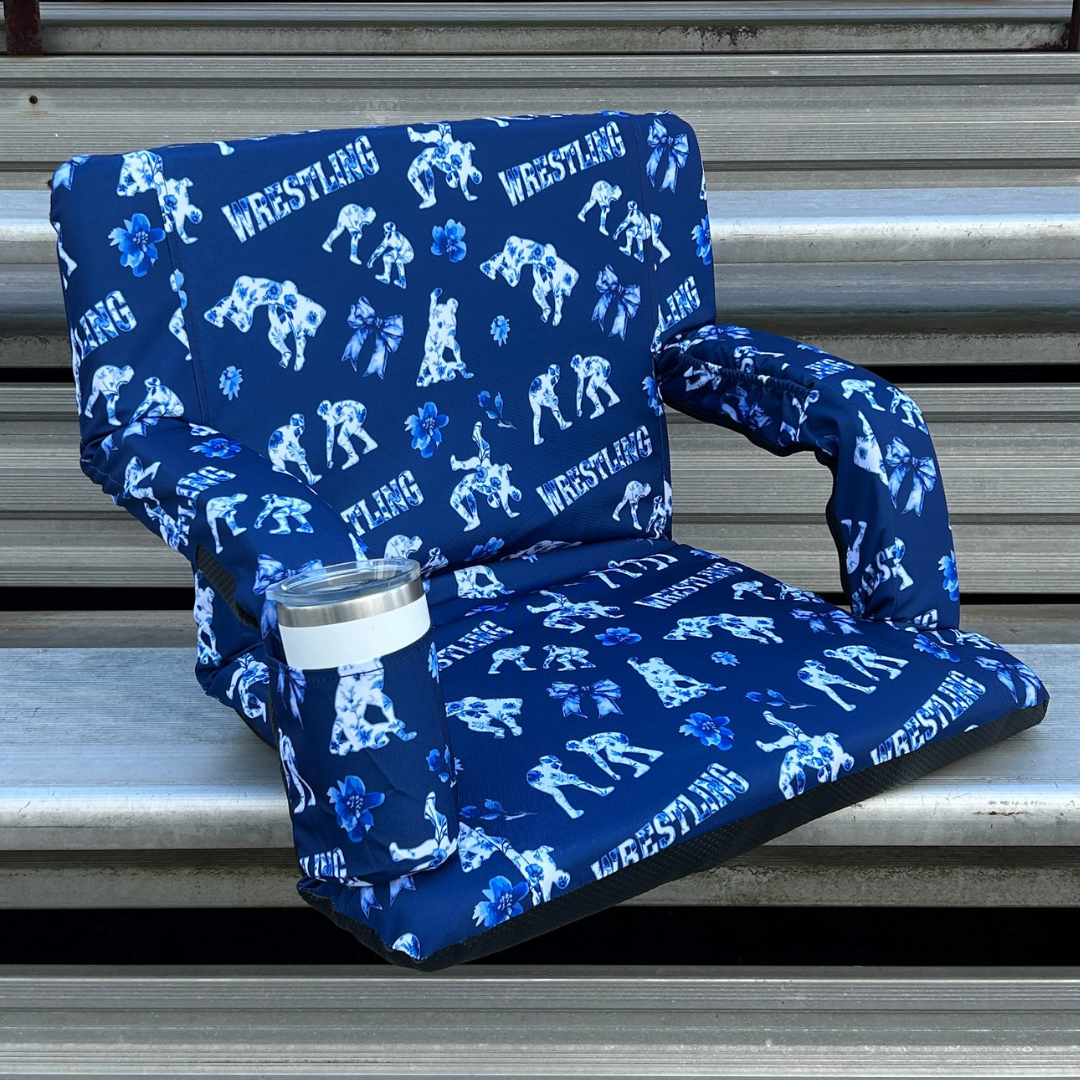 Wrestling 23" Stadium Seat with Armrests