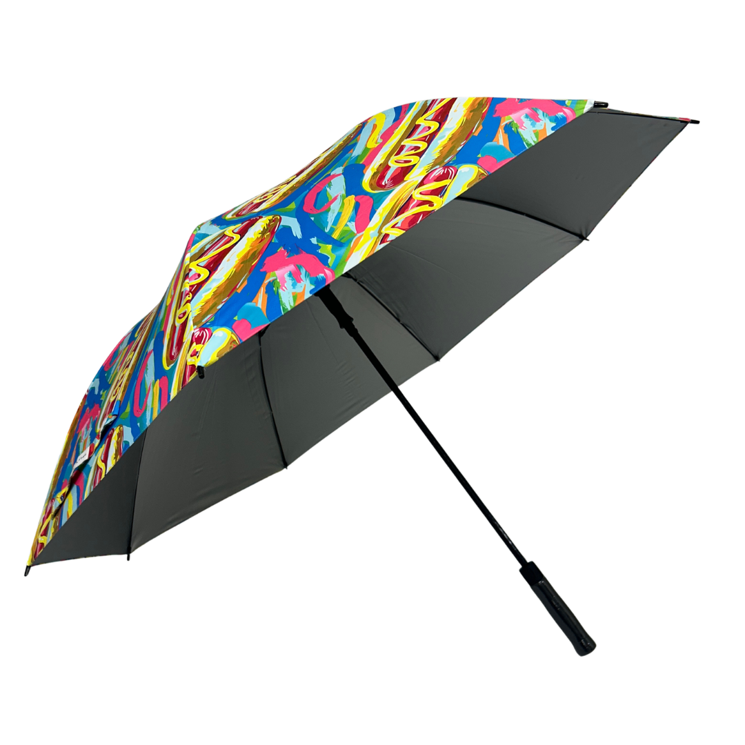 Dinner at the Fields - UPF 50+ Large Golf Umbrella
