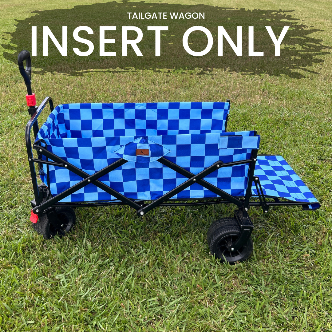 Navy Checkerboard - Tailgate Wagon [INSERT]