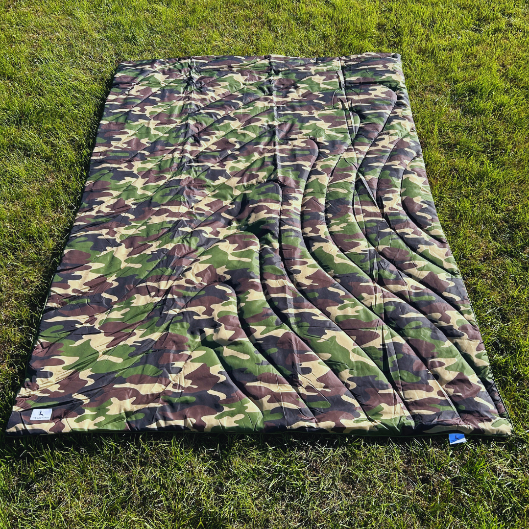 Gone Campin Wearable Outdoor Puffy Blanket The Last Stag