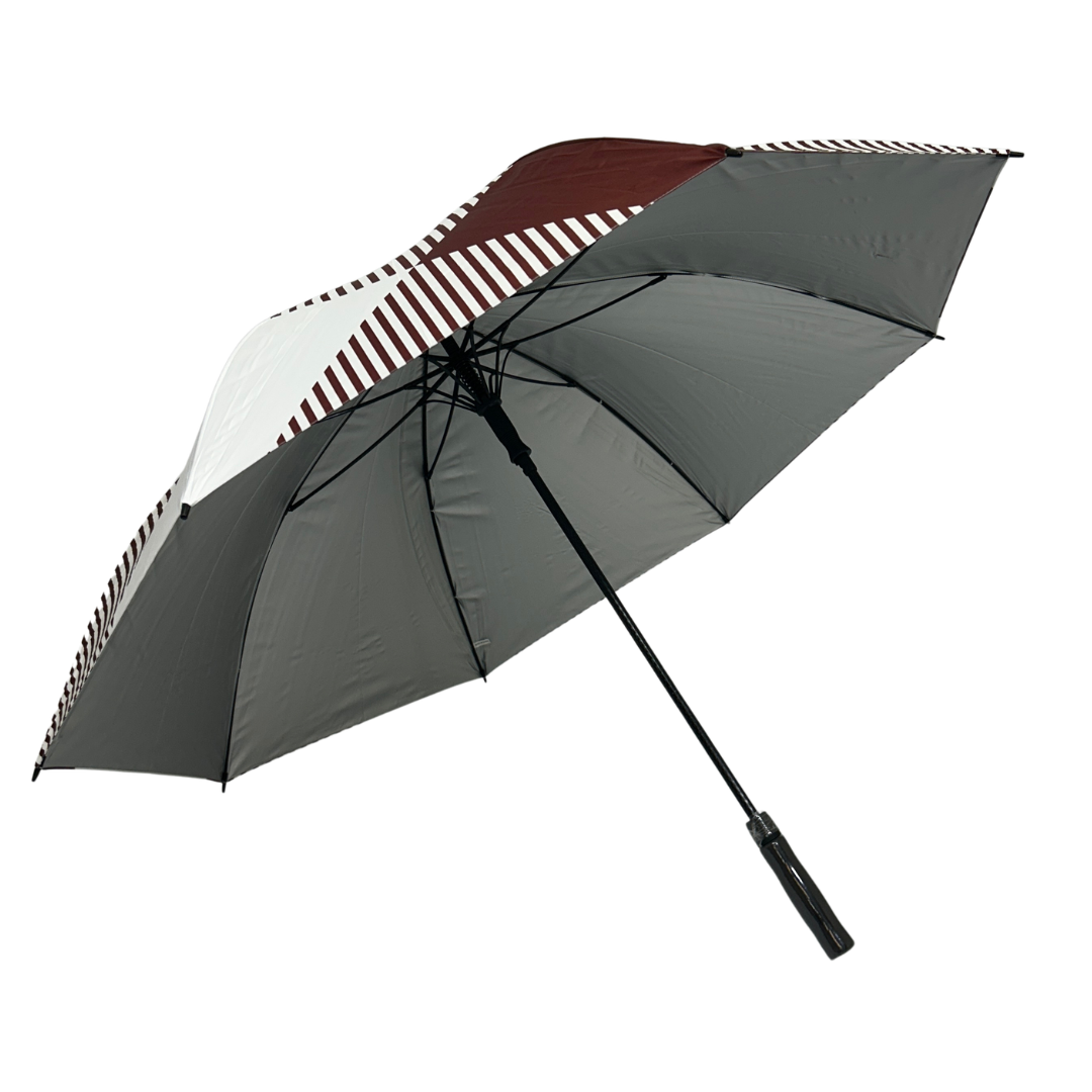Maroon Buffalo - UPF 50+ Large Golf Umbrella