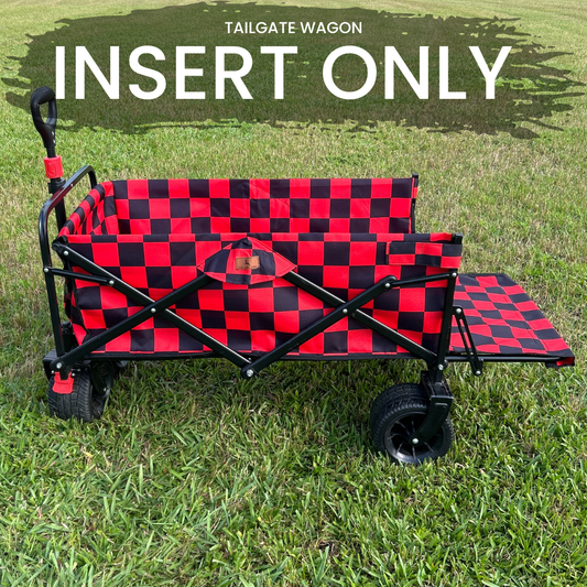 Red Checkerboard - Tailgate Wagon [INSERT]