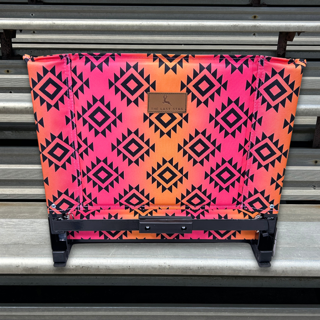 Neon Tribe Folding Stadium Seat