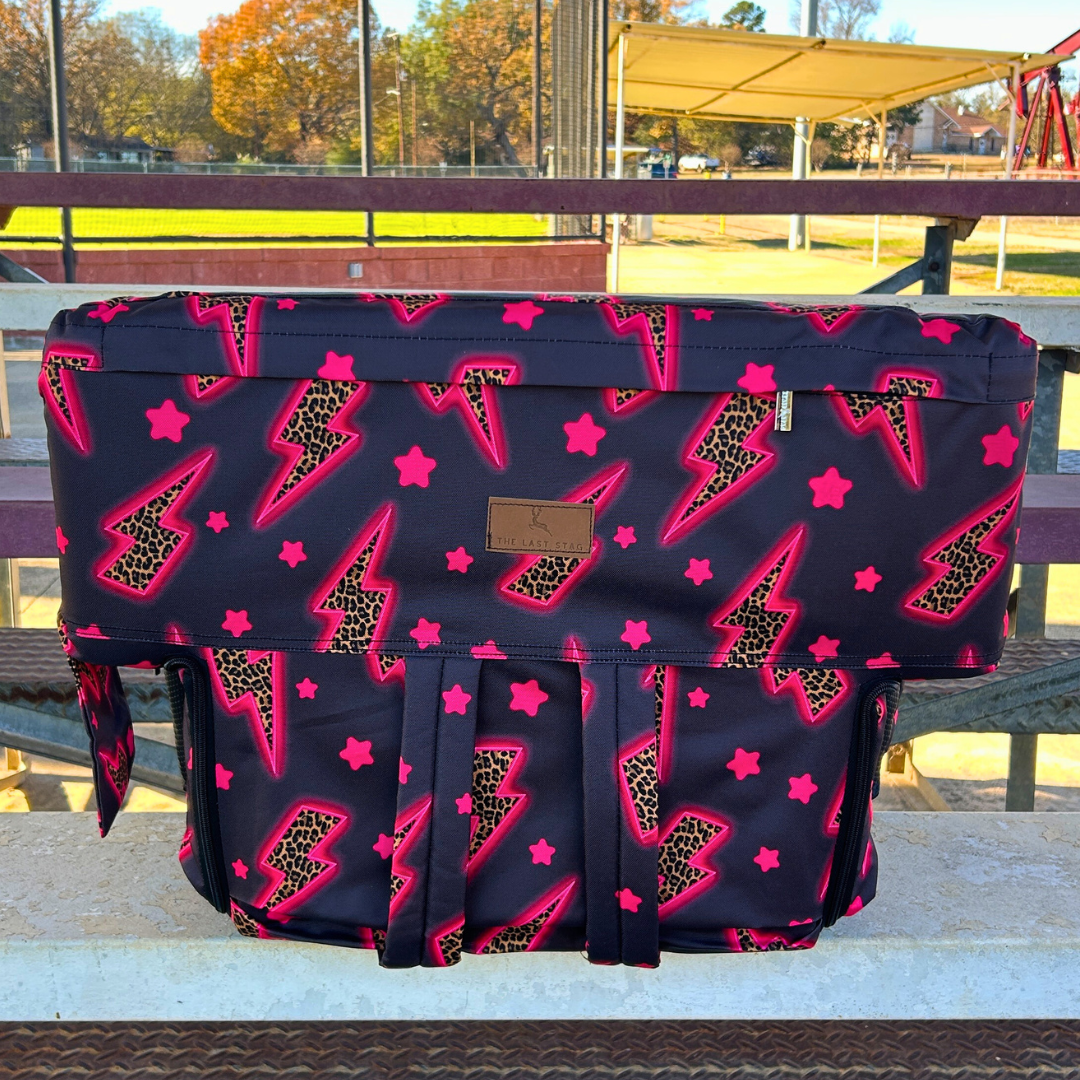 Heated Pink Leopard Lightning Bolts 23