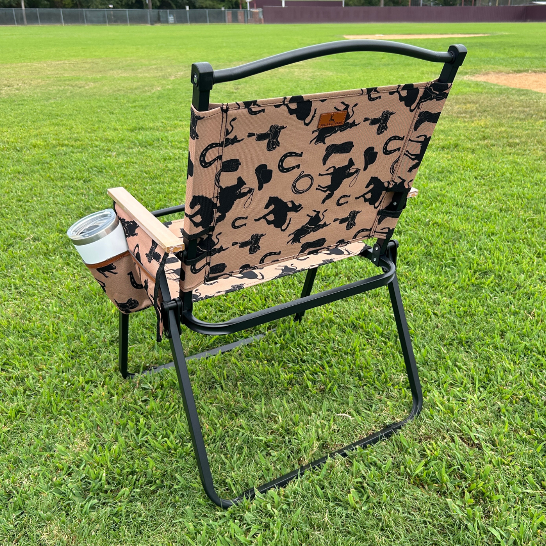 Rodeo Cowboy Folding Lawn Chair