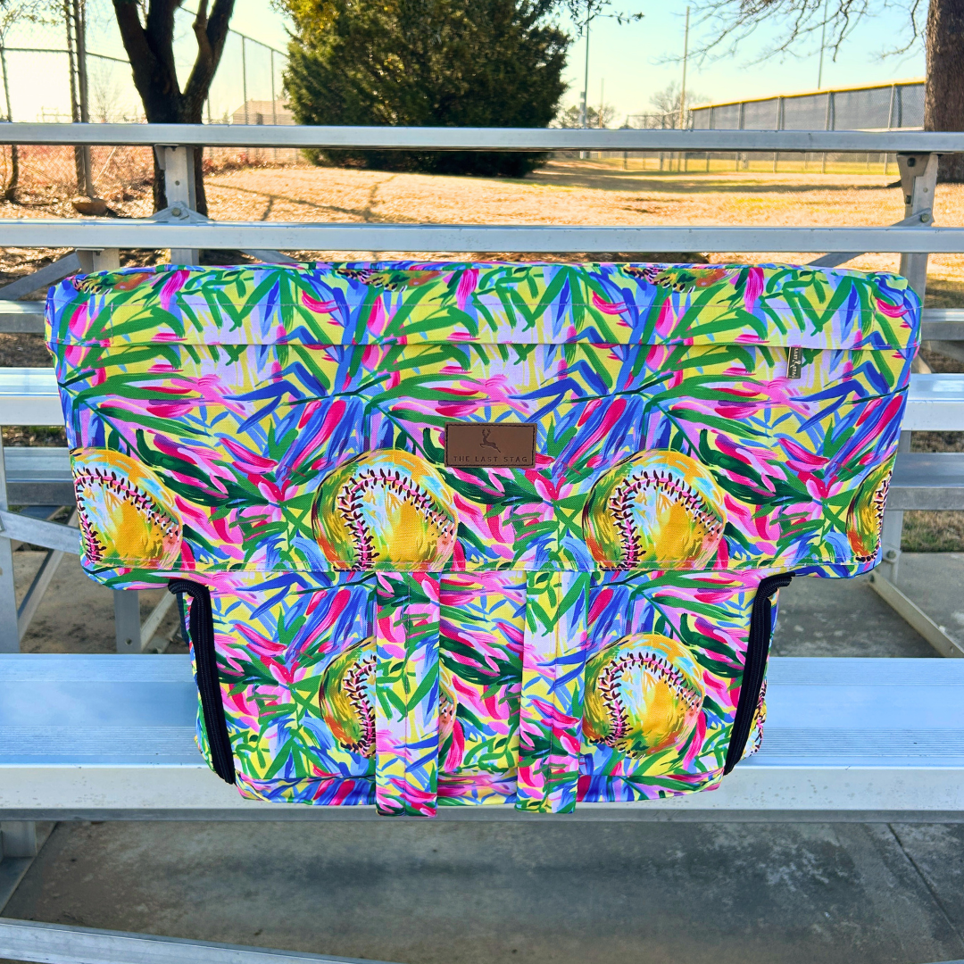 Tropical Softball 23" Stadium Seat with Armrests