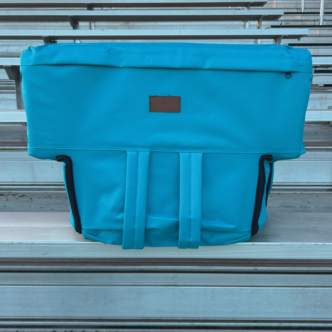 Aqua 23" Stadium Seat with Armrests