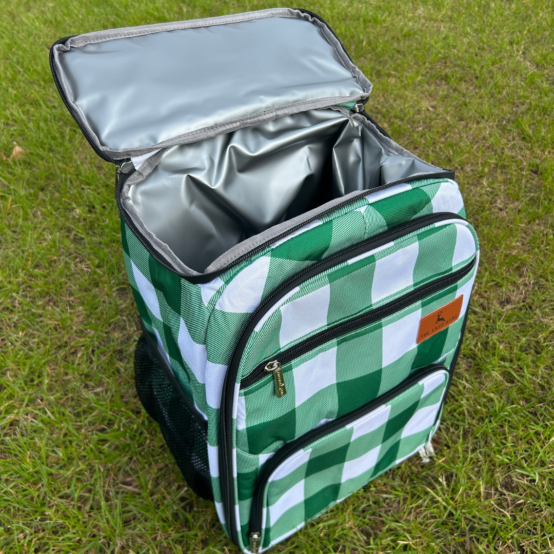 Green Buffalo Backpack Cooler