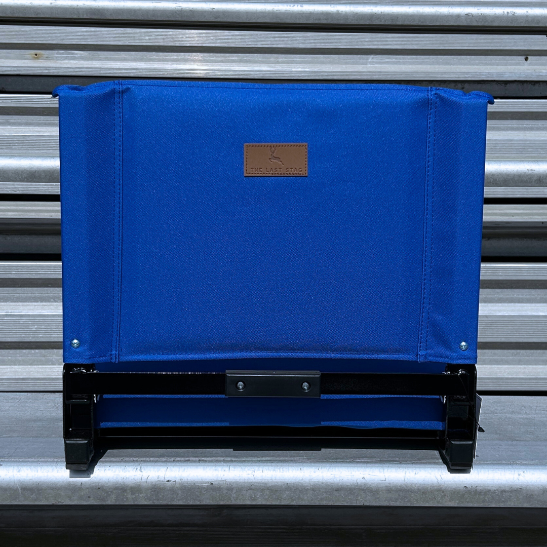 Blue Folding Stadium Seat