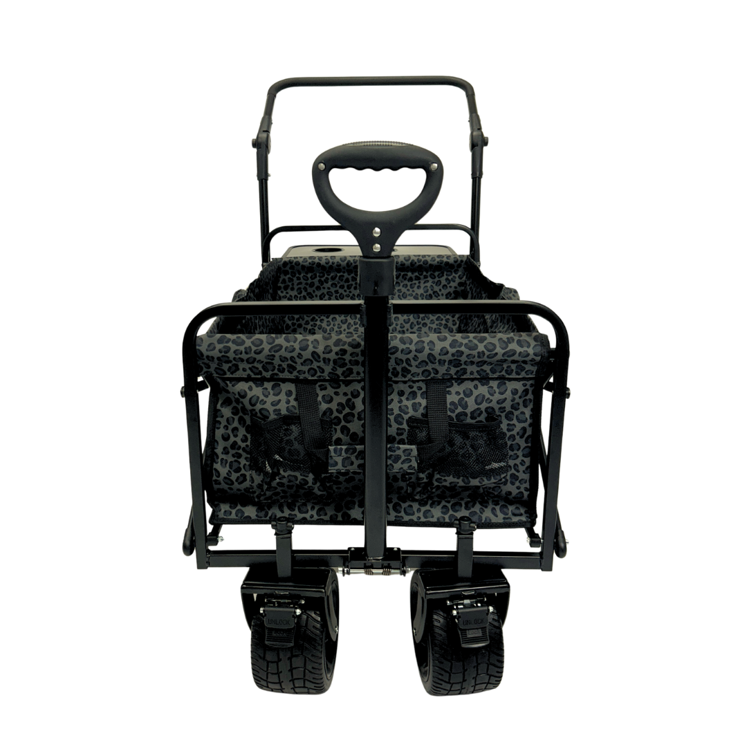 Black Leopard Stroller Wagon