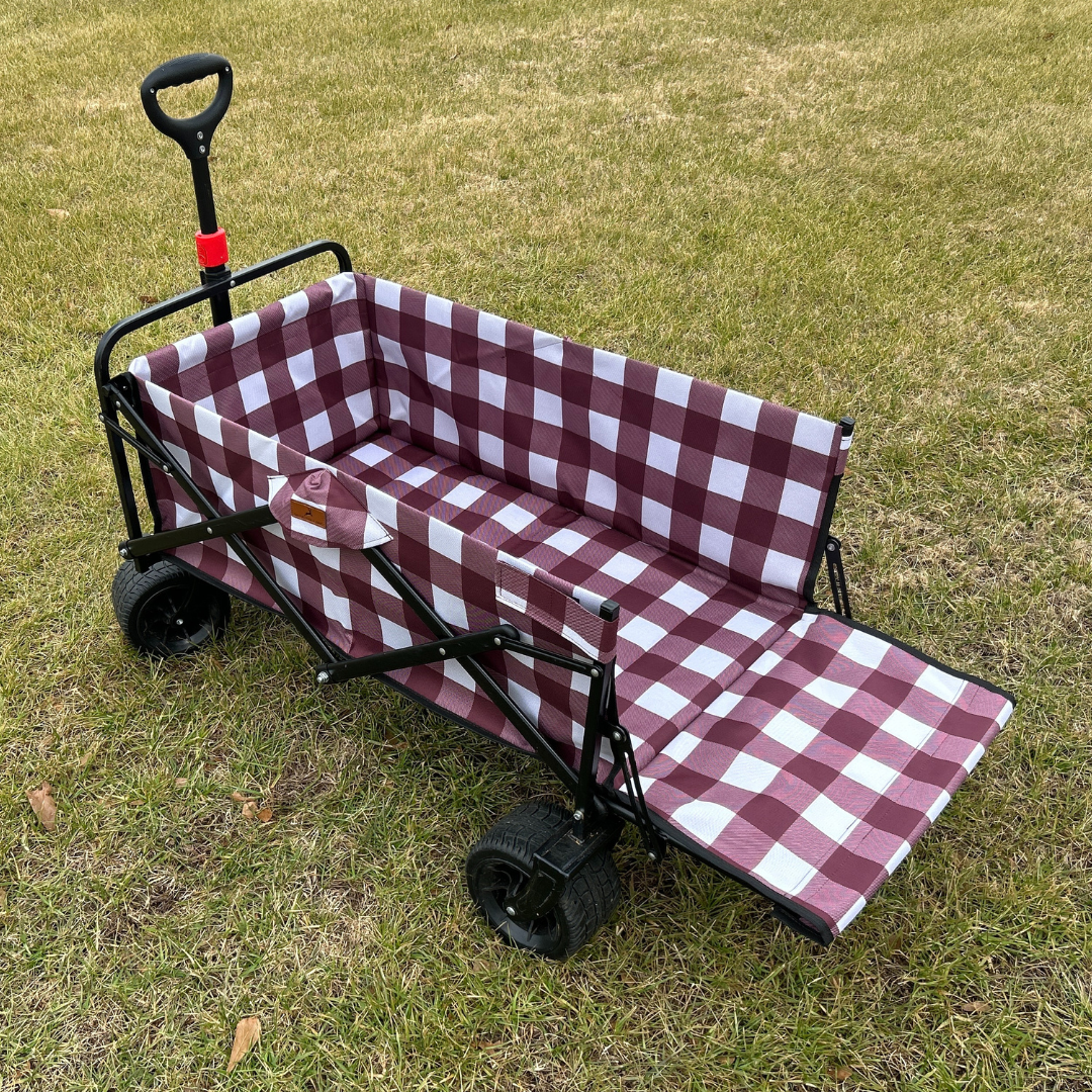 Maroon Buffalo Tailgate Wagon