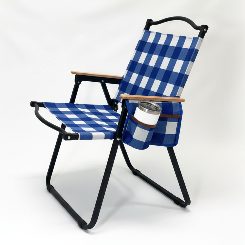 Blue Buffalo Folding Lawn Chair