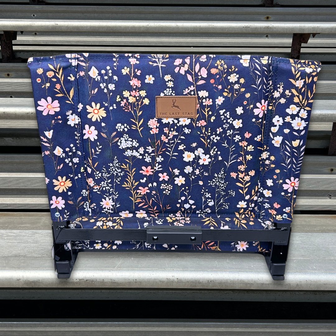 Flower Garden Folding Stadium Seat