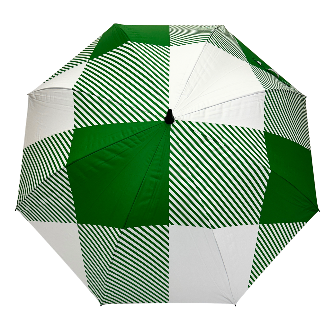 Green Buffalo - UPF 50+ Large Golf Umbrella