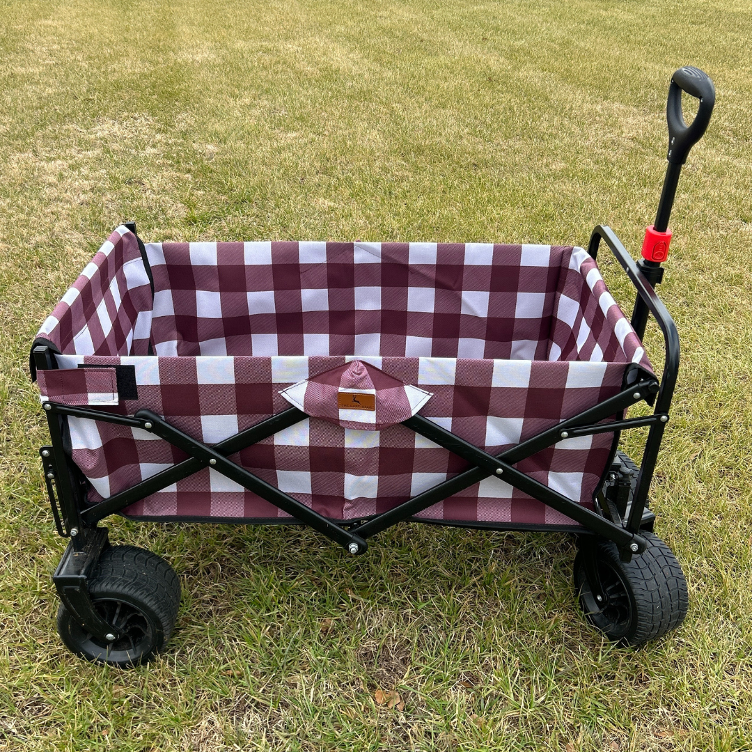 Maroon Buffalo Tailgate Wagon