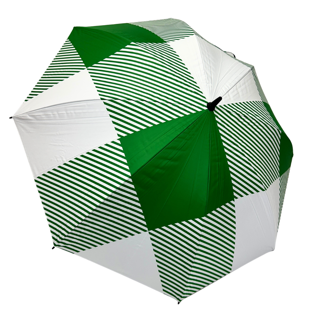 Green Buffalo - UPF 50+ Large Golf Umbrella