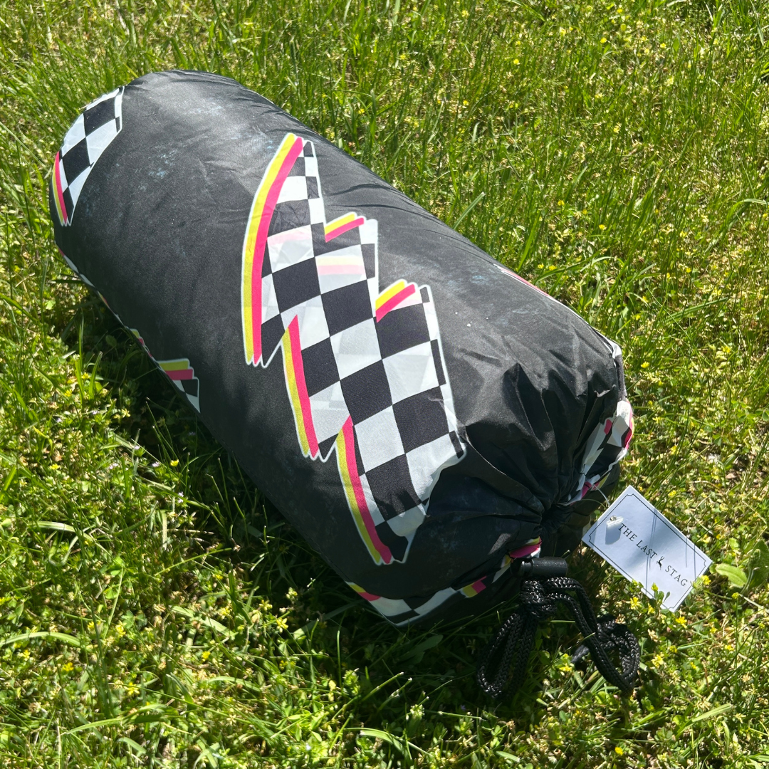 Racing Stripes - Indoor/Outdoor Puffy Blanket