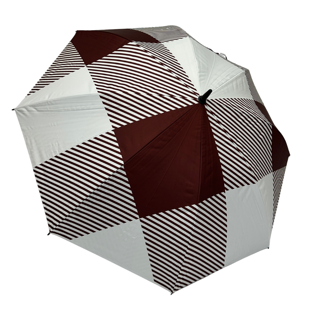 Maroon Buffalo - UPF 50+ Large Golf Umbrella