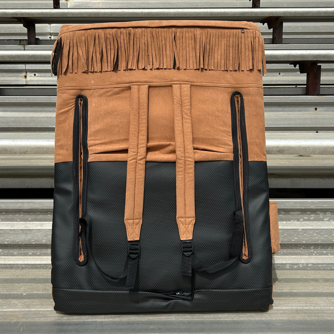 Suede 23" Stadium Seat with Armrests