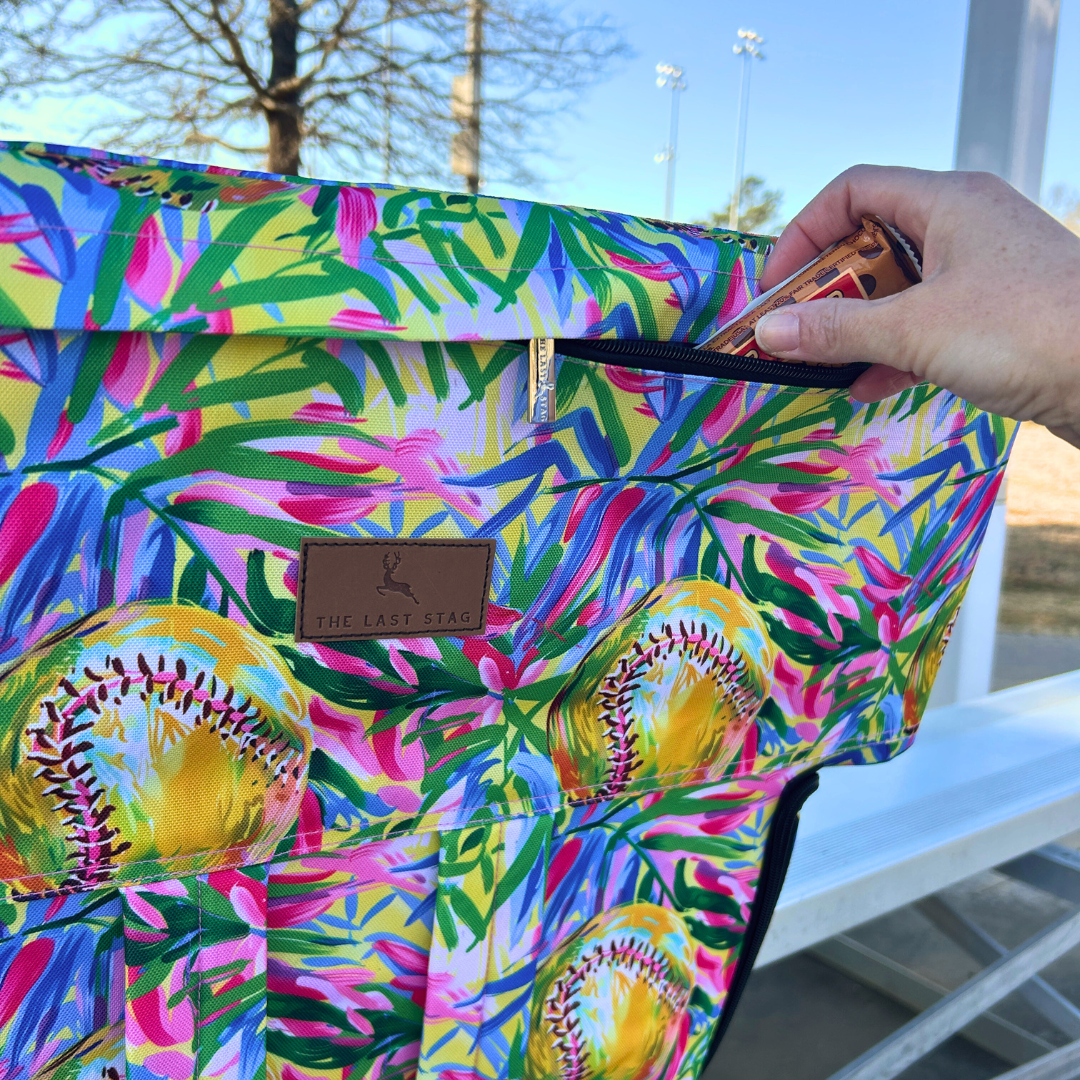 Tropical Softball 23" Stadium Seat with Armrests