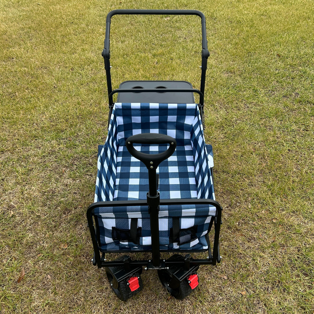 Navy Buffalo Stroller Wagon