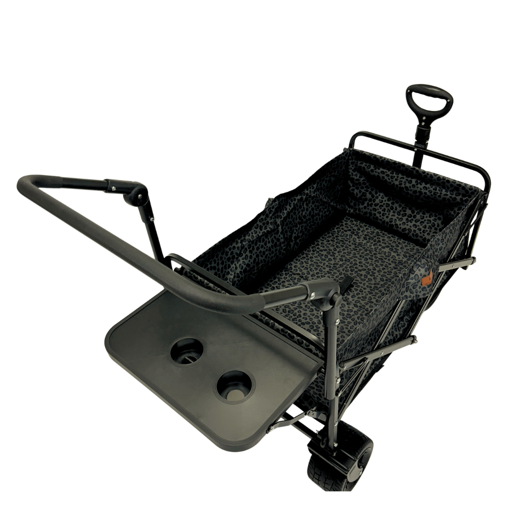 Black Leopard Stroller Wagon